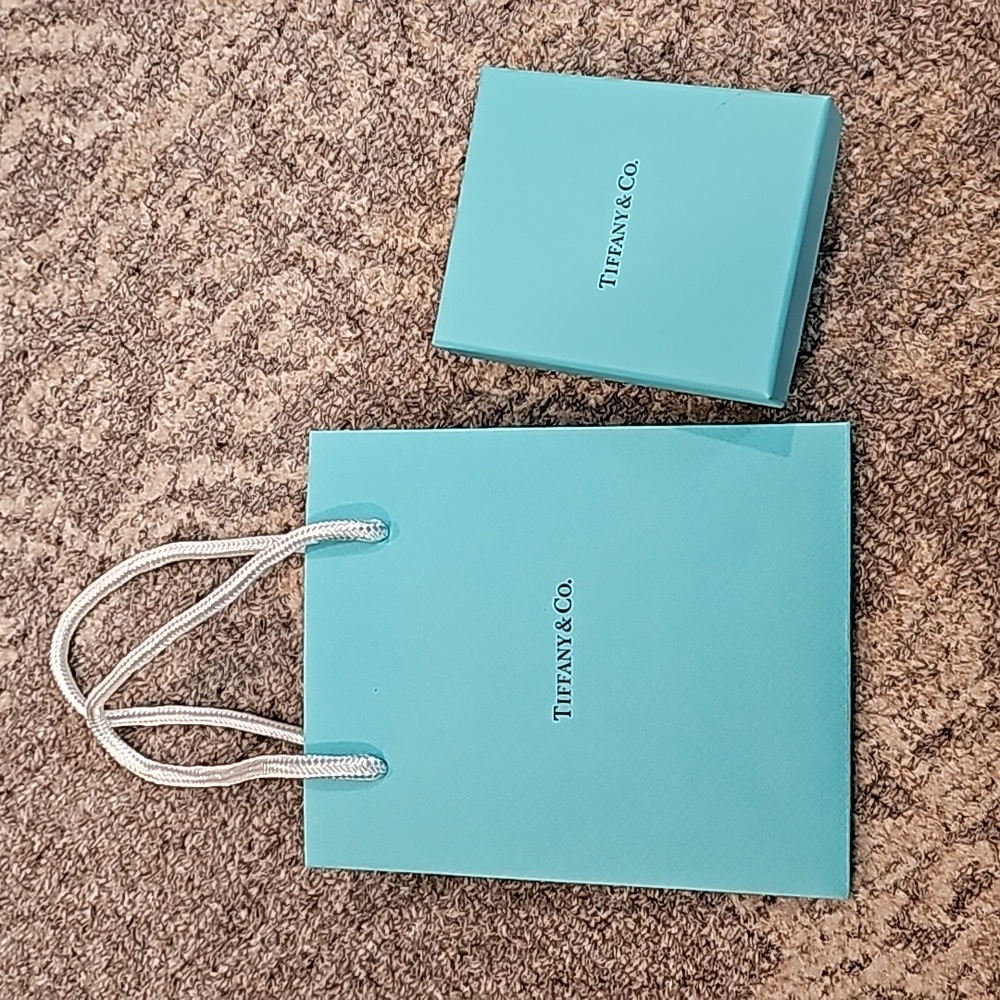 Tiffany & Co bag and box